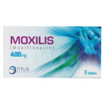 Moxilis 400 mg tablet 1 x 5's