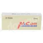 M-Com 15mg tablet 2x10's