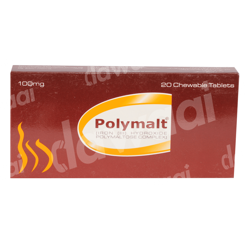 ziapol9739_1.png Polymalt 100mg chewable tablet 2x10's - Image 1