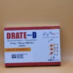 DRATE plus D (Alendronate Sodium+Cholecalciferol) 70mg/70mcg(2800 IU)