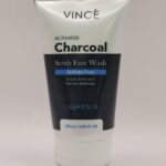 VINCE ACTIVATED CHARCOAL (scrub face wash) 120ml