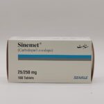 Sinemet (Carbidopa/Levodopa) 25/250mg