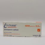 CLEXANE (Enoxaparin sodium) 6000anti-Xa IU/0.6ml