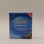 New durex (Perfoma for longer lasting pleasure) 3 condoms