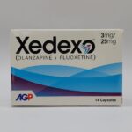 Xedexo (OLANZAPINE + FLUOXETINE) 3mg/25mg capsules