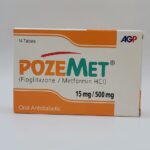 POZEMET(Pioglitazone/Metformin HCL) 15mg/500mg