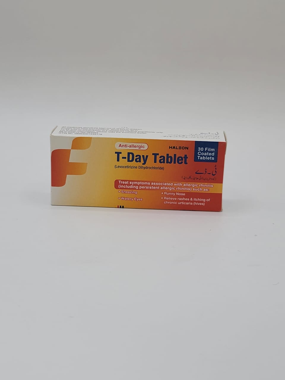 IMG-20250128-WA0294 T-Day Tablets (Levocetirizine Dihydrochloride) Anti allergic tablets - Image 1