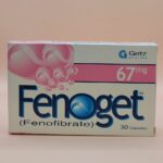 Fenoget (Fenofibrate) 67mg 30 capsules