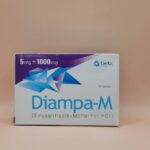 Diampa-M[Empagliflozin + Metformin HCL] 5mg+1000mg tablets