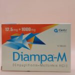 Diampa-M[Empagliflozin + Metformin HCL] 12.5mg+1000mg tablets