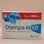 Diampa-MXR (Empagliflozin+Metformin HCL) 5mg+1000mg
