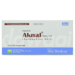 Aknal 10mg injection 10 Ampx1ml