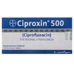 Ciproxin 500mg tablet 1x10's