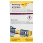 Humalog Mix 25 Kwikpen  100IU injection kwikpen 5 Pre Filled Kwikpen x 3 ml