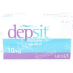 Depsit 10mg tablet 1x14's