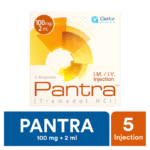 Pantra 100 mg / 2ml injection iv/im 5 Amp x 2 ml
