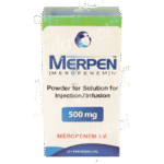 Merpen 500mg injection 1 Vial