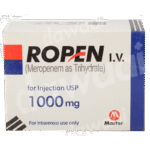 Ropen 1gm injection 1 Vialx20ml