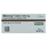 Mercip 500mg tablet 10s
