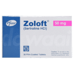 Zoloft 50mg tablet 3x10's