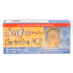 Seroft 50mg  tablet 30