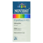 Novidat 250mg / 5ml Dry Powder Suspension 250mg dry suspension 60ml