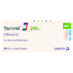 Tarivid 200mg  tablet 1x10's