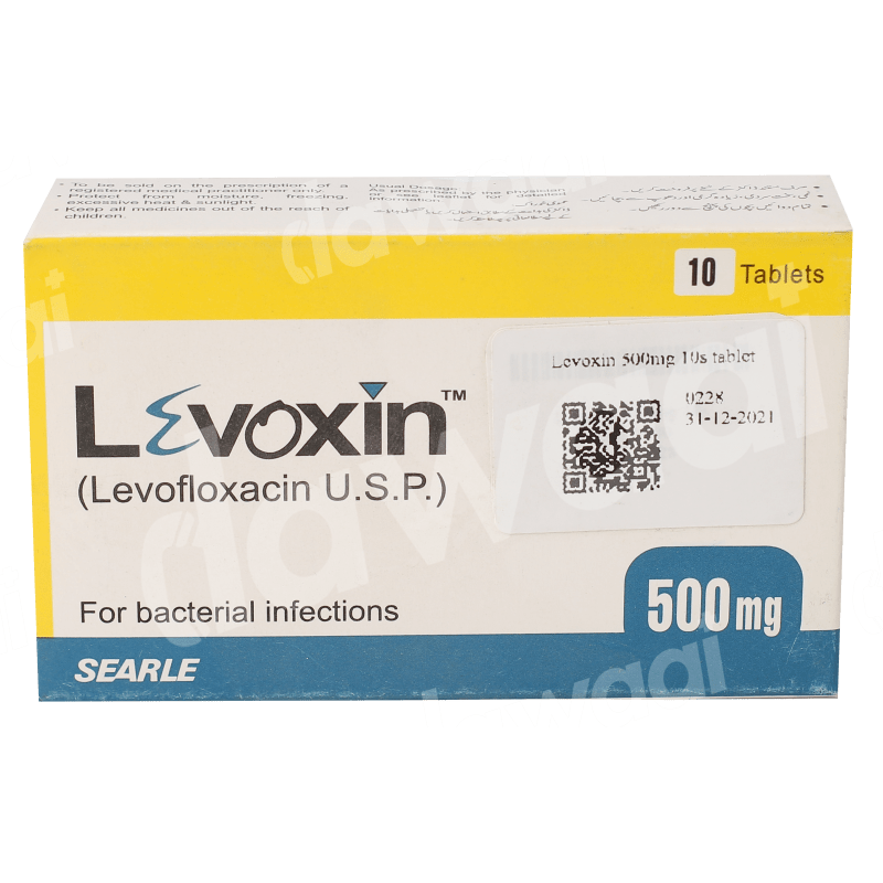 sealev20207_1.png Levoxin 500mg tablet 1x10's - Image 1