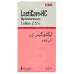 Lacticare-HC (Hydrocortisone USP) 2.5% lotion 60ml
