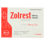 ZOLREST 600.MG TAB  tablet 12