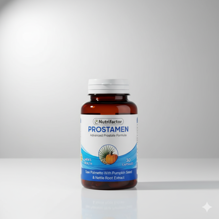 Nutrifactor PROSTAMEN Advanced Prostate Formula Capsules for Prostate Health with Saw Palmetto