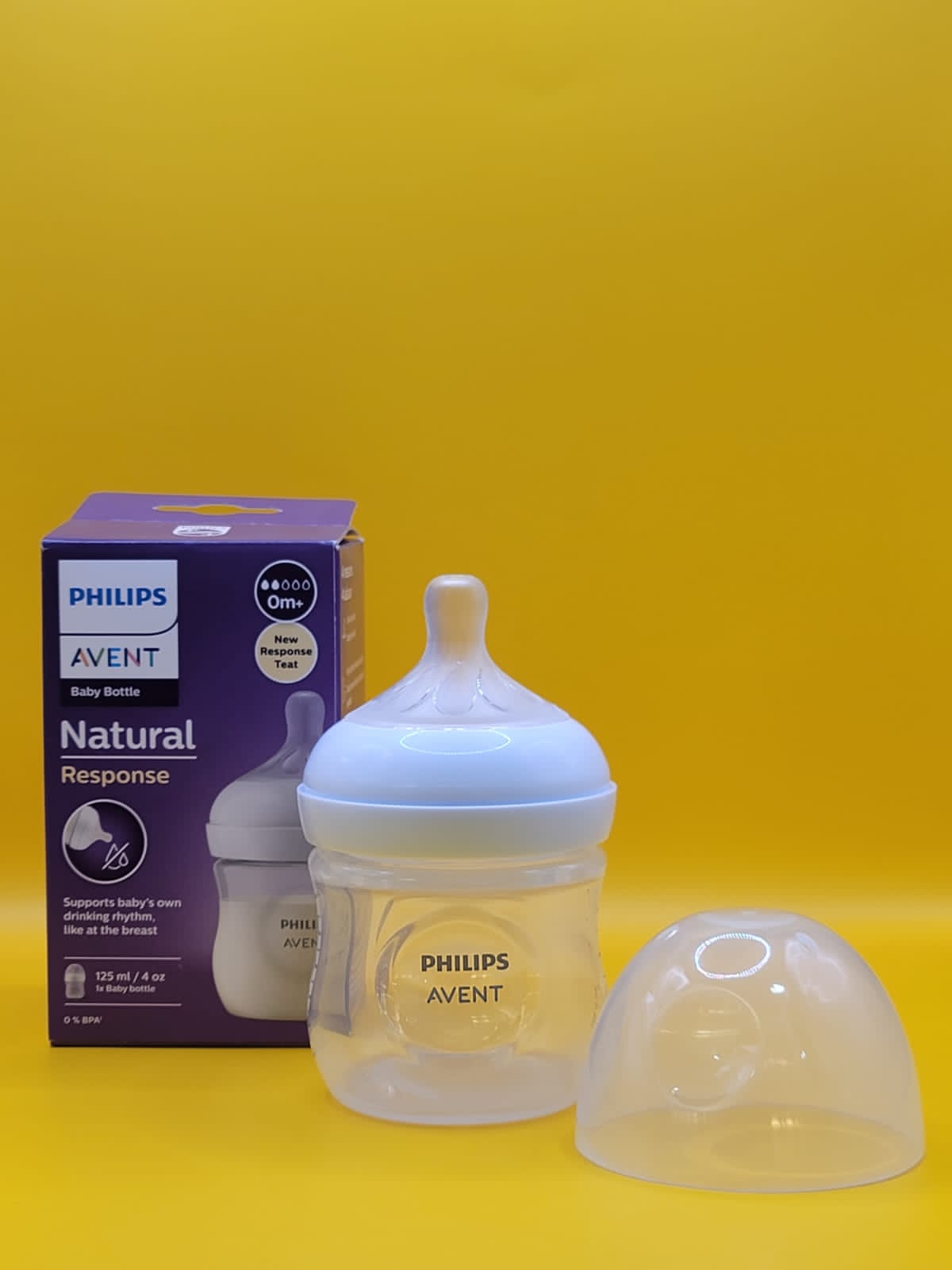 IMG-20250131-WA0054 PHILIPS AVENT (Natural response) baby feeding bottle 125ml - Image 1