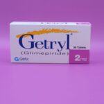 Getryl (Glimepiride) 2mg tablets