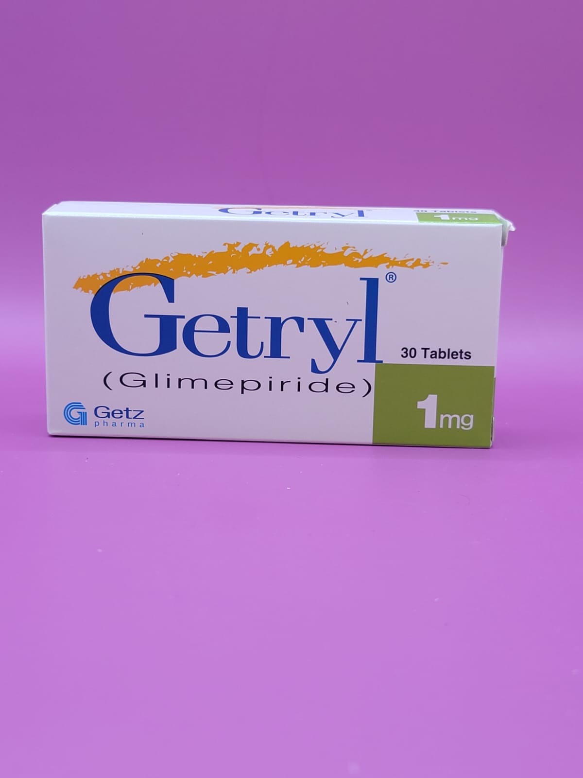 IMG-20250203-WA0056 Getryl (Glimepiride) 1mg tablets - Image 1