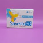 Savesto 50[Sacubitril + Valsartan] 24mg+26mg tablets