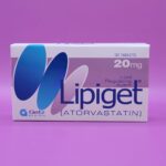 Lipiget [ATORVASTATIN] 20mg tablets