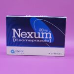 Nexum [Esomeprazole] 20mg capsules
