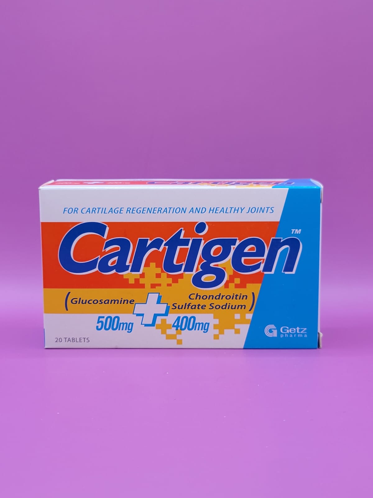 IMG-20250203-WA0149 Cartigen (Glucosamine +Chondroitin sulfate sodium) 500mg+400mg tablets - Image 1