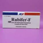 Rubifer-F (Iron (III) Hydroxide Polymaltose Complex & Folic Acid) chewable tablets