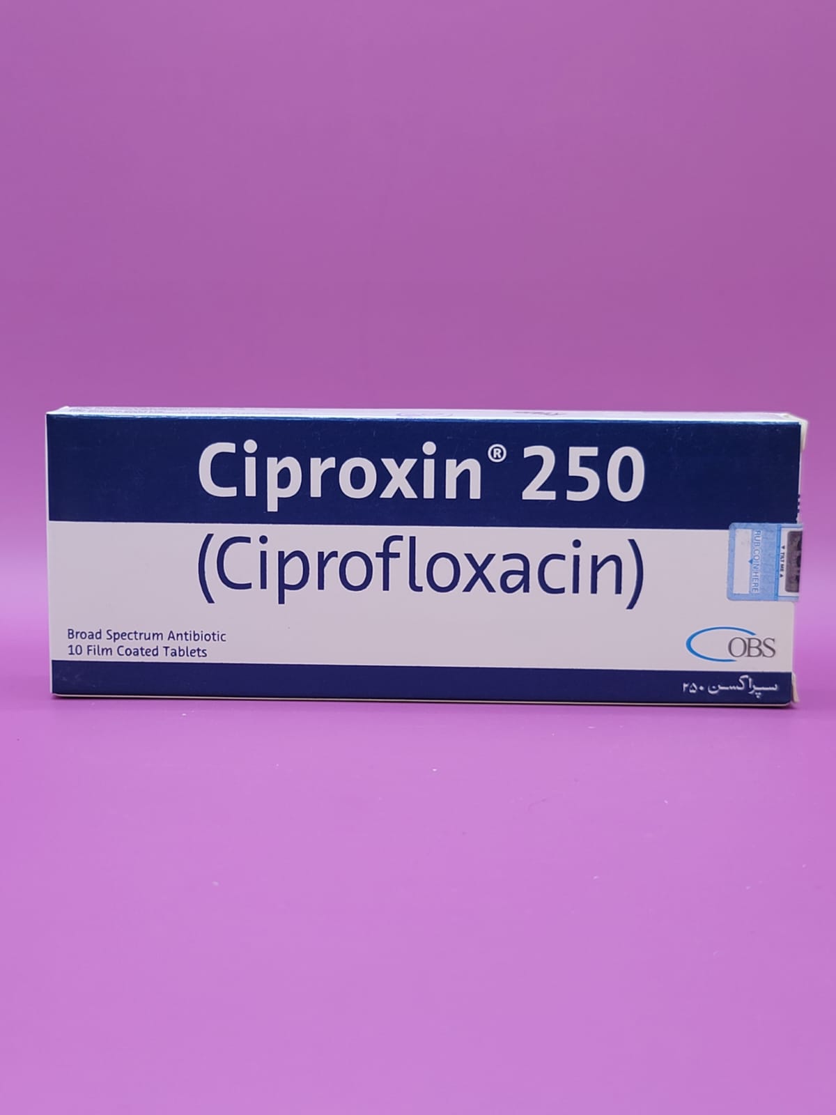 IMG-20250203-WA0181 Ciproxin 250 (Ciprofloxacin) Tablets - Image 1