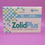 ZolidPlus [PIOGLITAZONE + METFORMIN HCL] 15mg+850mg tablets