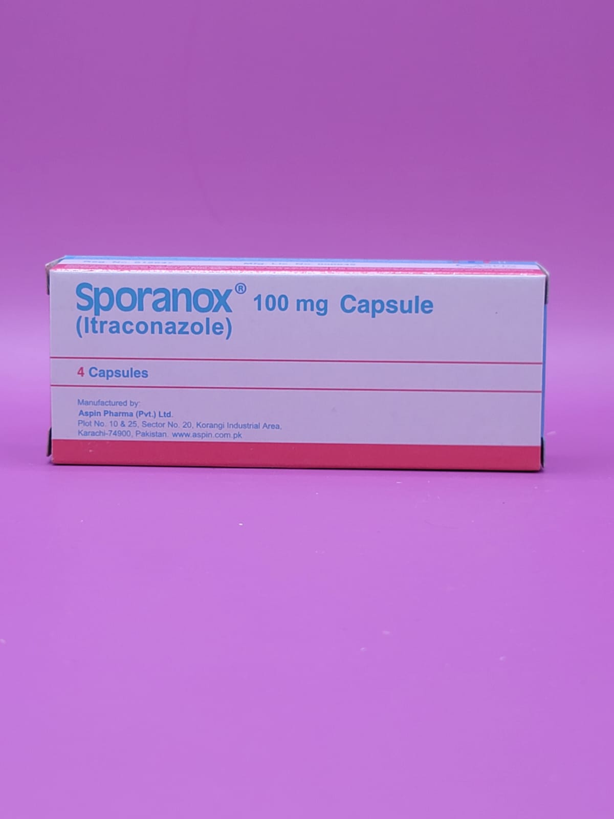 IMG-20250203-WA0207 Sporanox (Itraconazole) 100mg Capsules - Image 1