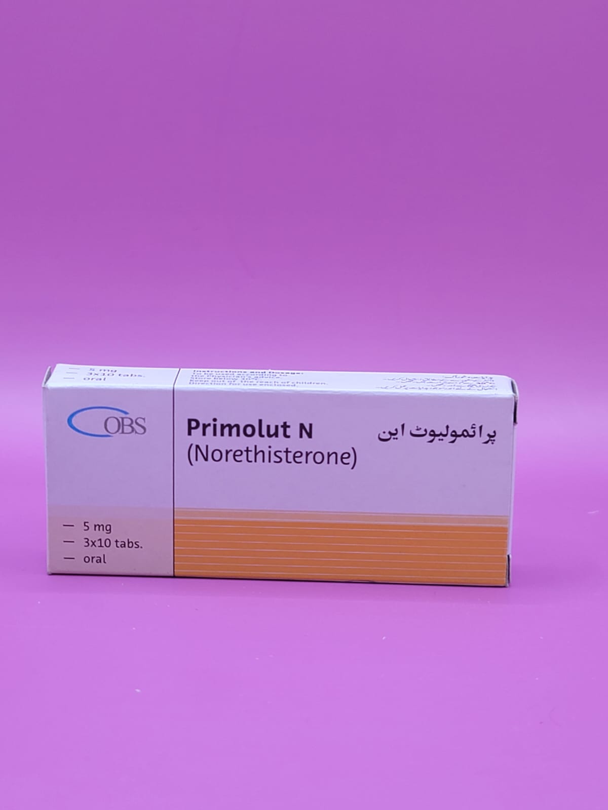 IMG-20250203-WA0235 Primolut N (Norethisterone) 5mg tablets - Image 1