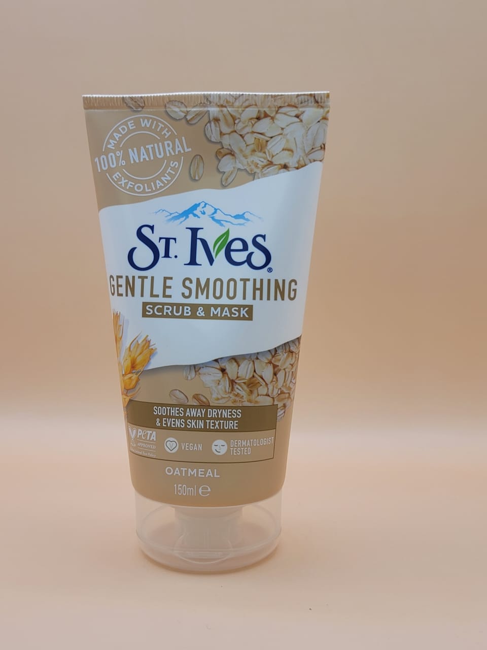 IMG-20250205-WA0071 ST.Ives. GENTLE SMOOTING Scrub & MASK (OATMEAL) 150ml - Image 1