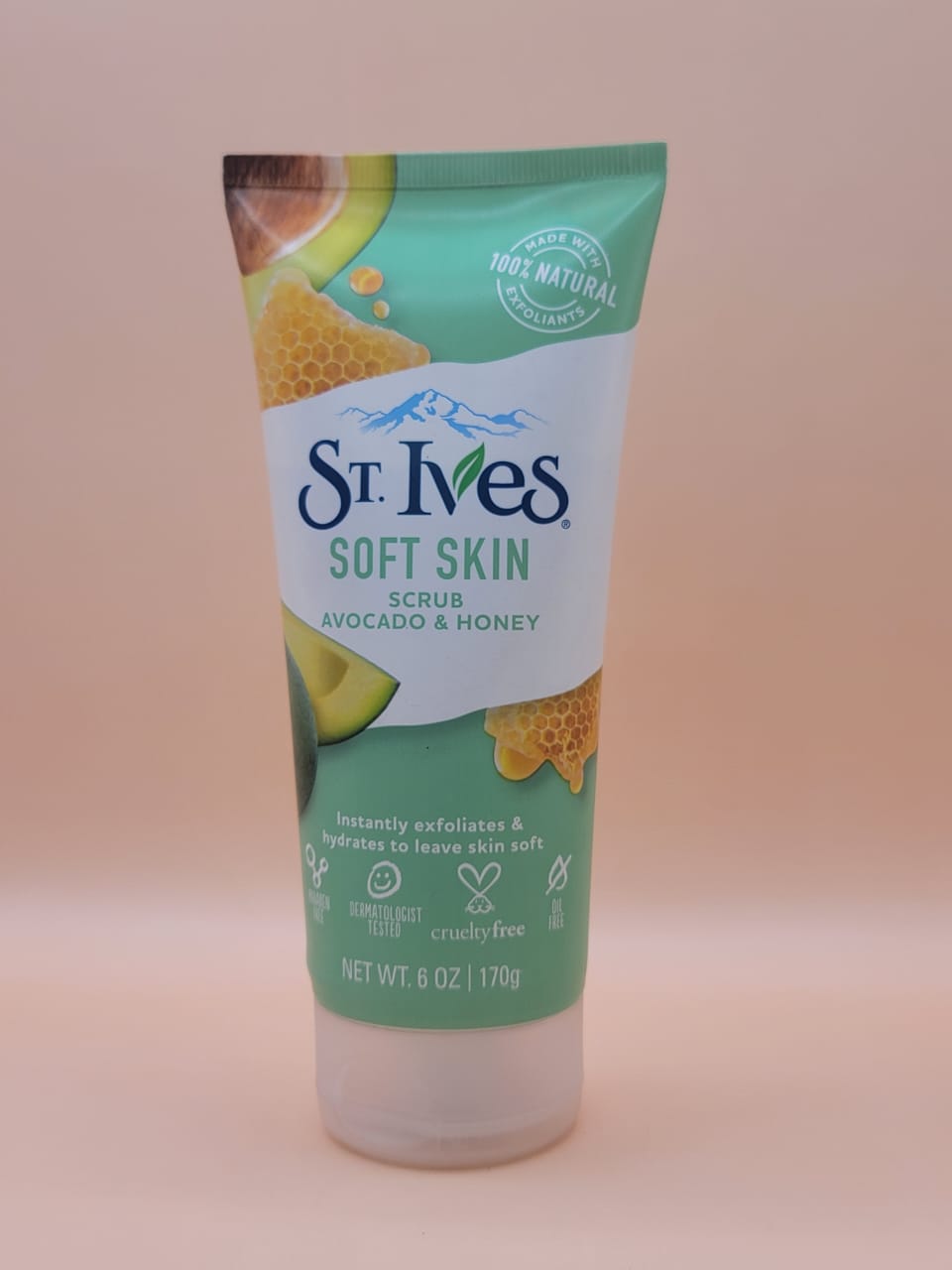 IMG-20250205-WA0073 ST.Ives. SOFT SKIN Scrub Avocado & Honey 170g - Image 1