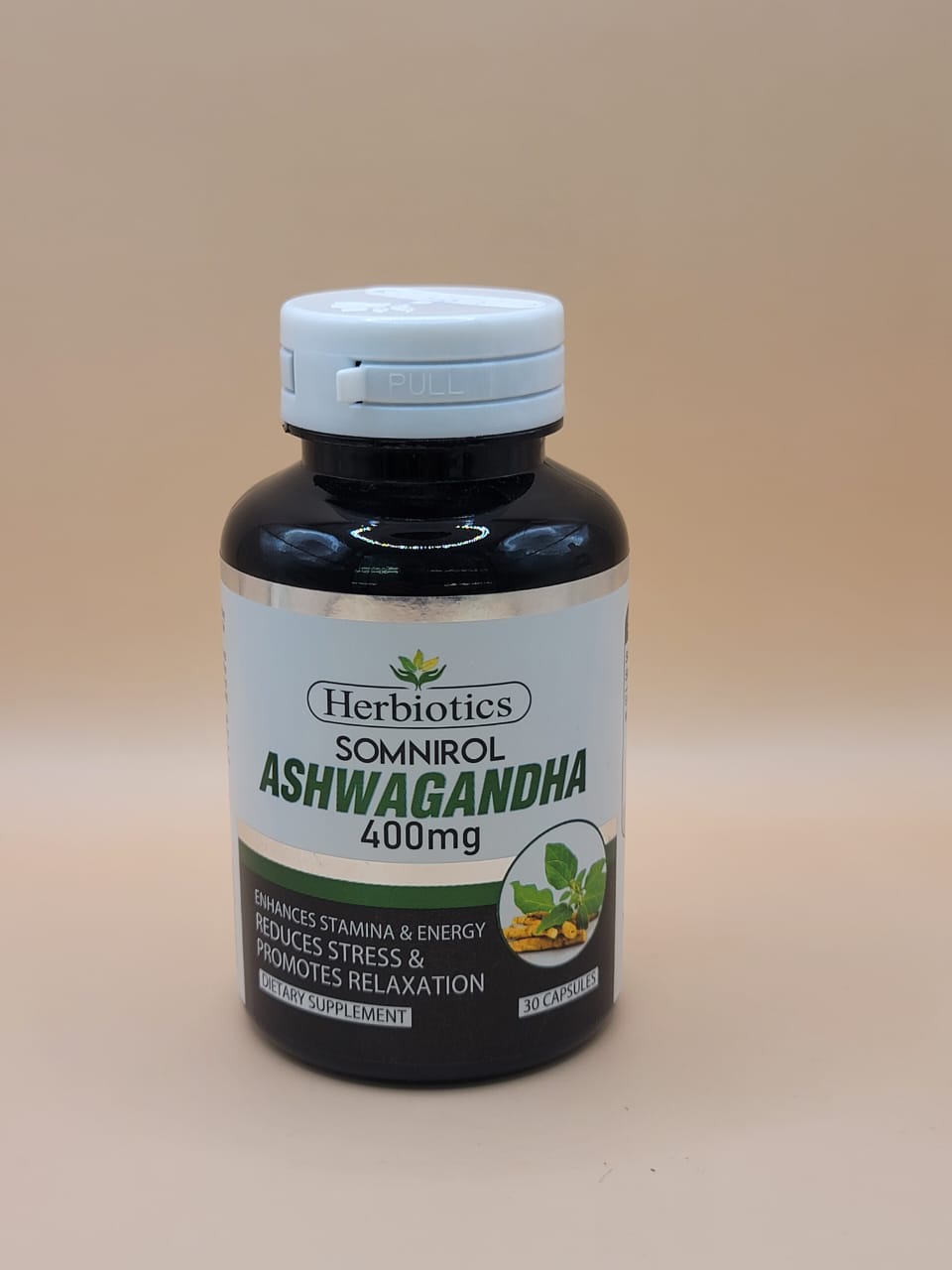IMG-20250205-WA0103 HERBIOTICS SOMINIROL ASHWAGANDHA 400mg capsules - Image 1