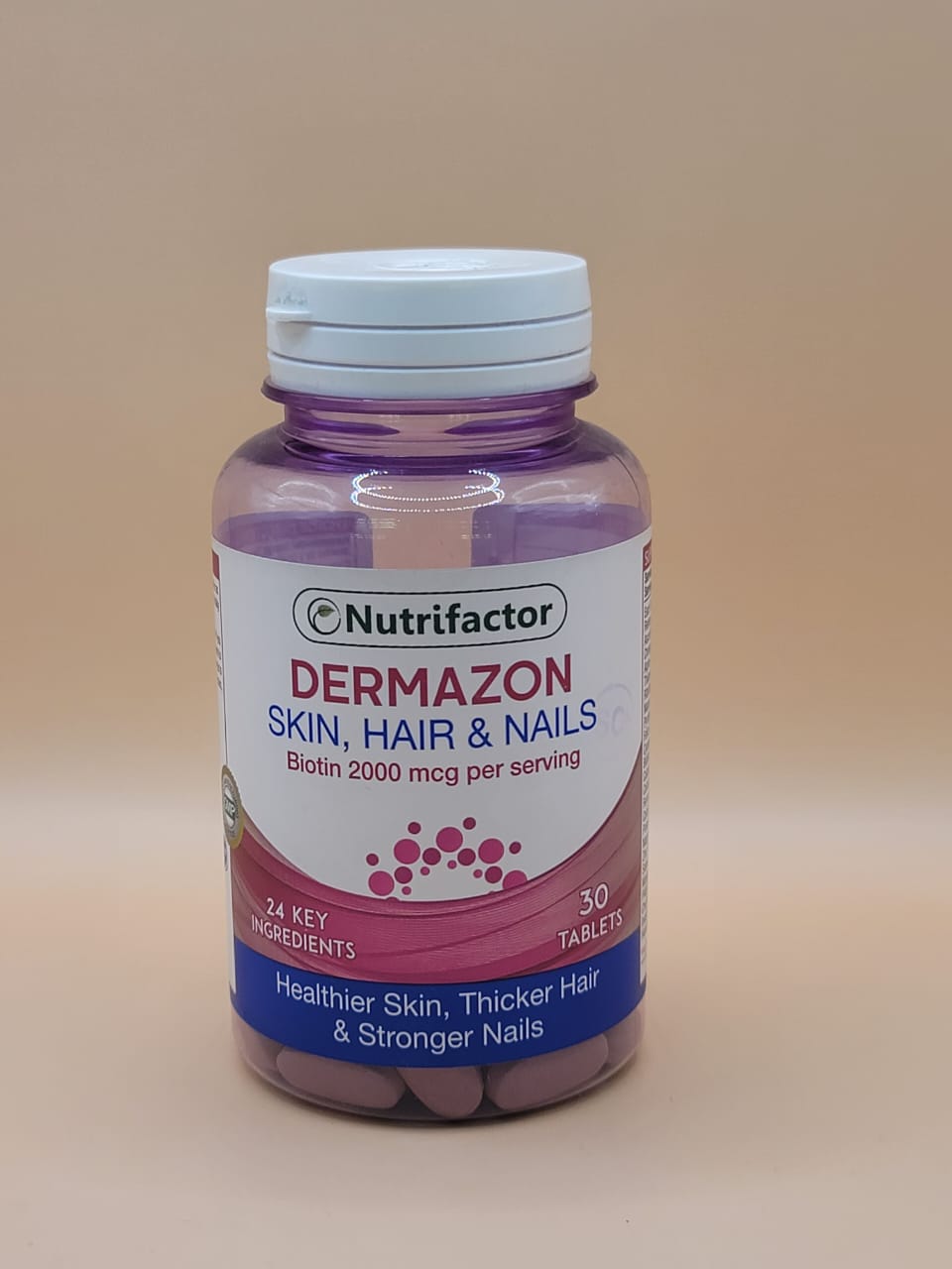 Nutrifactor DERMAZON SKIN,HAIR & NAILS Biotin 200mcg Nutrifactor DERMAZON SKIN,HAIR & NAILS Biotin 200mcg