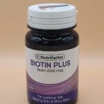 Nutrifactor BIOTIN PLUS Biotin 2500 mcg tablets