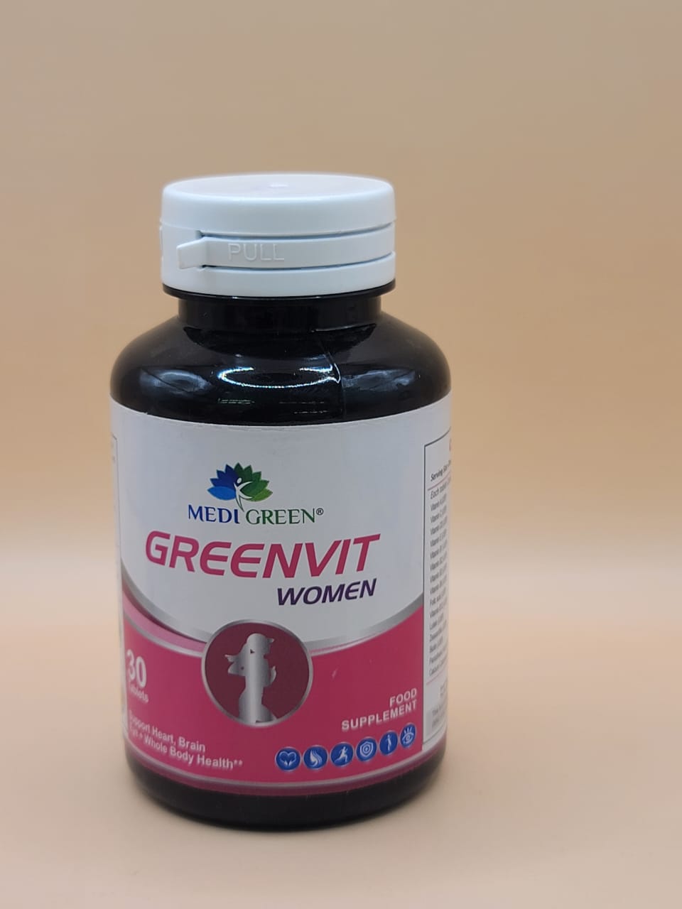 IMG-20250205-WA0231 MEDI GREEN (GREENVIT Women) 30 Capsules food supplement - Image 1