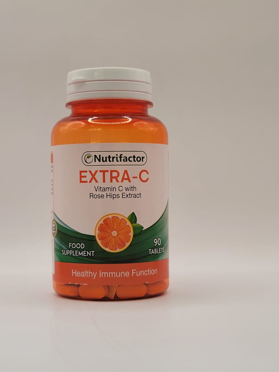 IMG-20250206-WA0066 Nutrifactor EXTRA-C vitamin C with Roase Hips 90 Tablets - Image 1